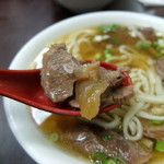 Gang Yuan Beef Noodle Restaurant - 牛すじ肉も入ってますが柔らかい肉です