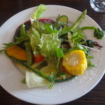 新鮮野菜の一皿