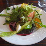 ズッペリア オステリア ピティリアーノ - 新鮮野菜の一皿、角度を変えて