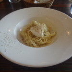 ズッペリア オステリア ピティリアーノ - 自家製スパゲッティ：リコッタチーズとブラックペッパー