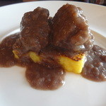 ズッペリア オステリア ピティリアーノ - (※)  豚ホホ肉のサルッツォ風赤ワイン煮込み