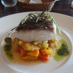 ズッペリア オステリア ピティリアーノ - 天草の真鯛の白ワイン蒸し　カポナータ添え