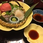 強羅 環翠楼 - 向付け（お造り）