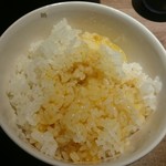 河内の中華そば 醤 - たまごかけご飯