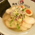 らーめん 鶏喰 - 2015年6月　特製塩らーめん　1000円