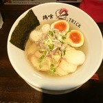 らーめん 鶏喰 - 2015年6月　特製塩らーめん　1000円