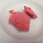 レストラン 花水 - ブラットオレンジのソルベ