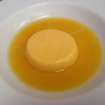 レストラン 花水 - マンゴーのパンナコッタ スープ仕立て