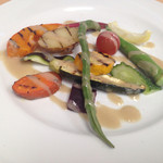レストラン 花水 - 有機&自然栽培野菜のアンチョビソース