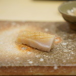 鮨 まるふく - ５０日熟成のカジキ