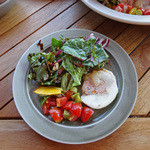 甘いトマトと胡桃のアクセント