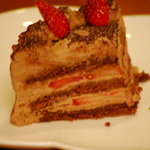 マ・プリエール - 誕生日ケーキ（断面）