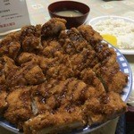 ほらふき男爵 - ジャンボチキンカツ定食 750円☆（第四回投稿分①）