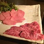 肉匠 おか元 - 肉刺し(^O^)／