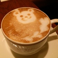  ラ･ベットラ･ダ･オチアイ イケブクロ - カプチーノ。可愛い！