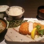 とんかつ食房 厚○ - 厚切りロースかつ定食1577円