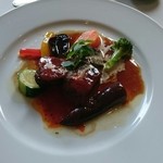 レストラン アンサンブル - 牛肉赤ワイン煮込み