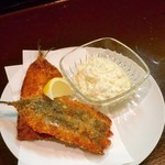 ごっそ - 鰯のフライと自家製タルタルソース。
