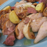 Loasi - 熊野地鷄のロースト　アップ