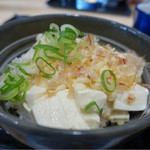 吉野家 - 豆腐ぶっかけ飯 ～鯛だし味～