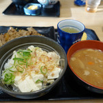 吉野家 - 豆腐ぶっかけ飯 ～鯛だし味～