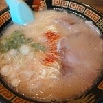 一蘭 - 【2015.8.16(日)】天然とんこつラーメン(並盛・105g)790円