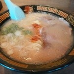 一蘭 - 【2015.8.16(日)】天然とんこつラーメン(並盛・105g)790円