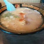 一蘭 - 【2015.8.16(日)】天然とんこつラーメン(並盛・105g)790円