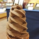 丸久小山園 - 京ほうじ茶ソフト