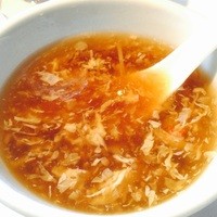 聚景園 - フカヒレスープには蟹も泳いでますわ♫