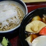 野村屋本店 - 20150814　耳うどん＆大根そばセット