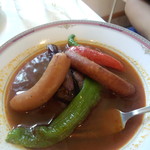 YAMADORI - ソーセージと野菜のスープカレー