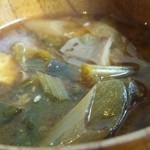 幸の木 - 味噌汁