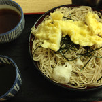 Soba Saku - イカ天ざるそば