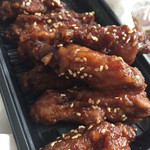 ポッポおじさんの大分からあげ - ピリ辛手羽
