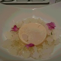 Recette - 桃のコンポートが入った桃のムース