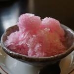 和食処 潮音坊 - 食後のかき氷