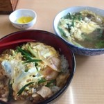 栄食堂 - 親子丼とすじ玉スープ