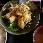 和カフェ 茶囲家 - 唐揚げ定食