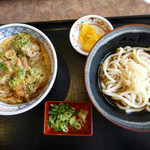 天霧 - 唐揚げ親子丼セット（第二回投稿）