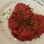 ブラッスリーオザミ丸の内 - 2009/08←　ターターステーキ