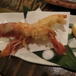 あぷちゃ - ＜2015年8月・再訪＞有頭海老の天ぷら、880円