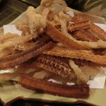 あぷちゃ - ＜2015年8月・再訪＞ハモの骨せんべい、380円