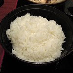 かつ処季の屋 - ご飯