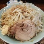 立川マシマシ - 中ラーメンニンニク有ヤサイアブラ普通