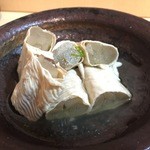 よし春 - ずいきの湯葉巻