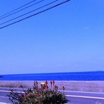 西端手打 上戸うどん - 店の前の風景