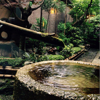 貴船べにや - 中庭