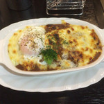 Yamanami - チーズ焼きカレー温玉のせ960円