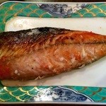 味処 ワイン処 さわだ - 201508  さわだ ★日替り定食（680円）★焼魚（ちゃんと焼いて出てきます）